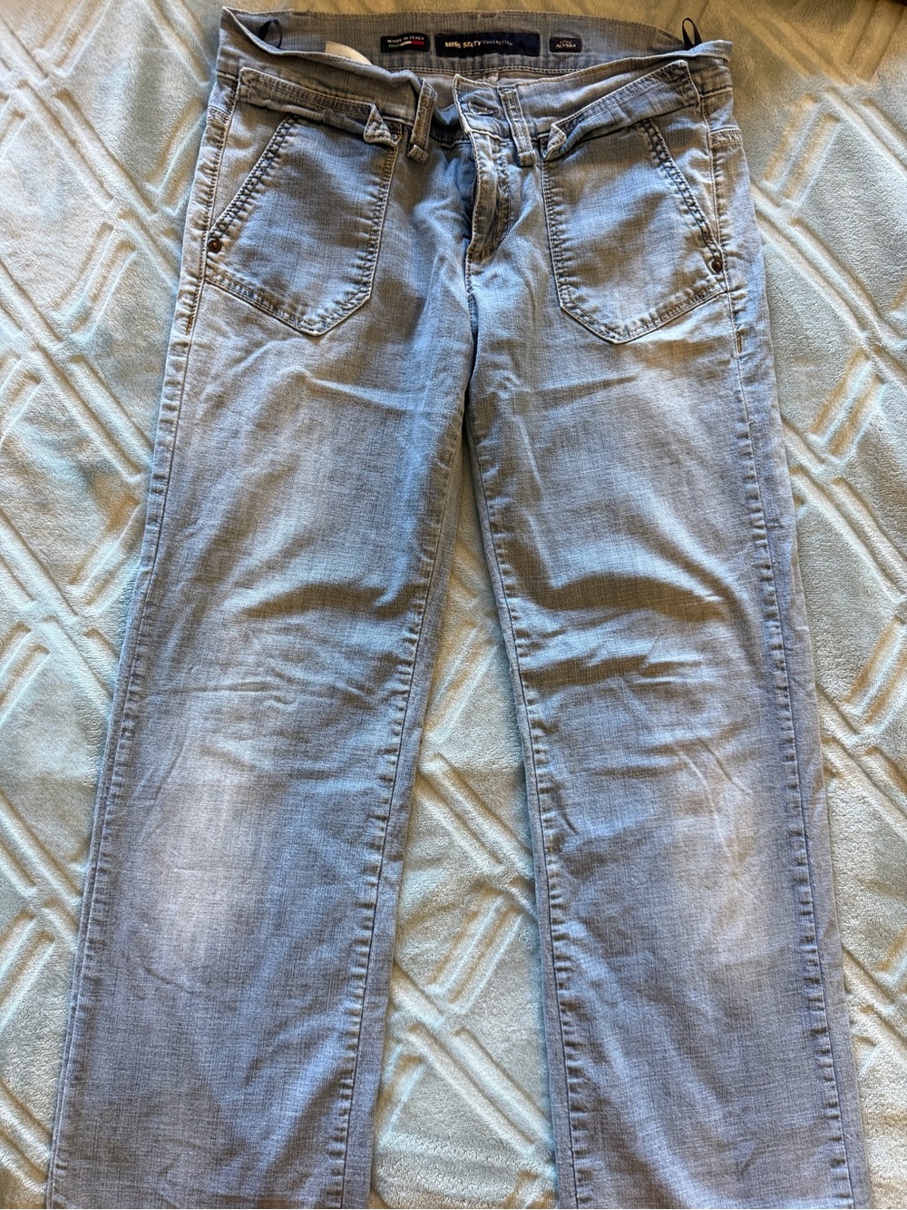 Miss Sixty slight flare , very soft denim.